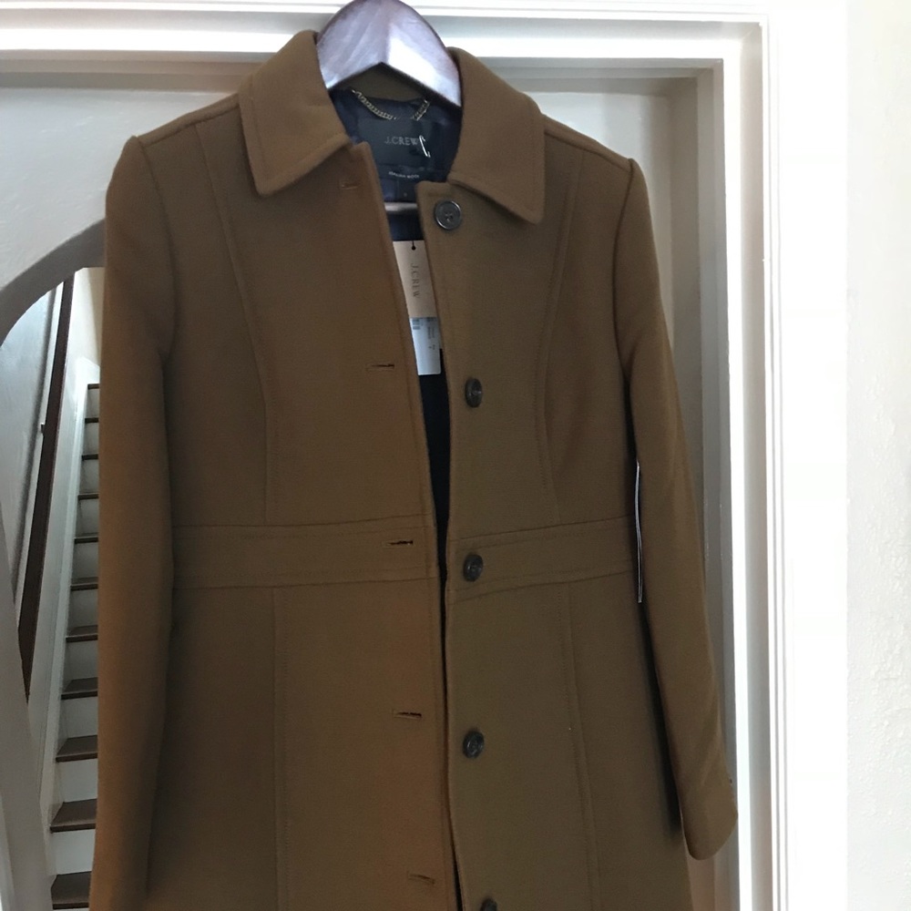 J Crew Italian Wool Lady’s Day Coat. Size 8.
